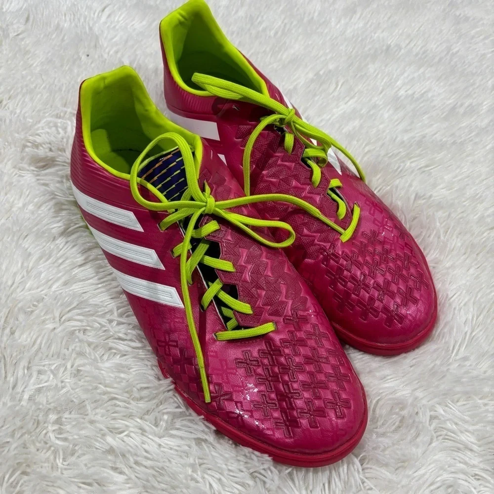 ADIDAS PREDATOR ABSOLADO LZ INDOOR - BERRY/WHITE/SLIME Size 11.5
